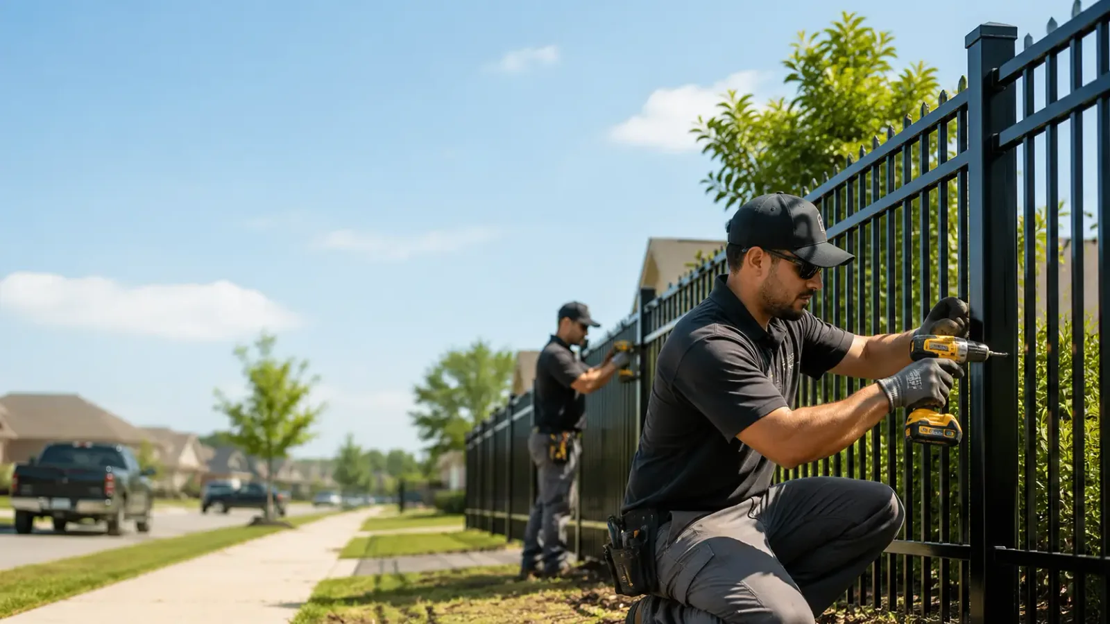 Metal Fence Installation in Cedarbluff, MS